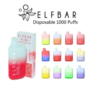ELF BAR BC 1000 PUFF DISPOSABLE