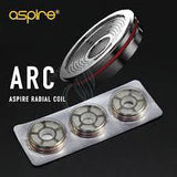 royalvapekitsilano - Aspire Revvo Replacement Radial Coil - Pack of 3 - Aspire - accessories