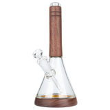 MARLEY NATURAL GLASS & WALNUT WATER PIPE
