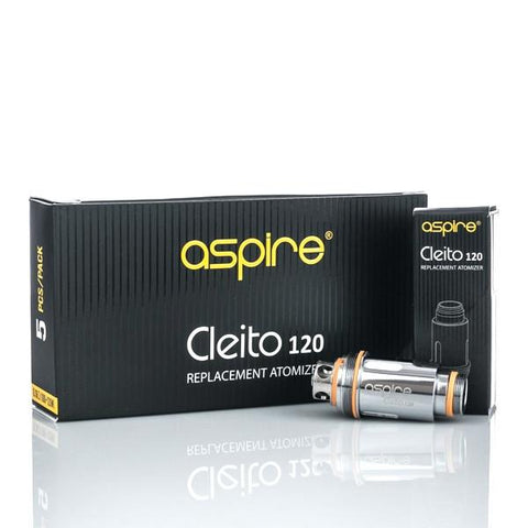 royalvapekitsilano - ASPIRE CLEITO 120 REPLACMENT COILS 0.16OHMS - Aspire - accessories