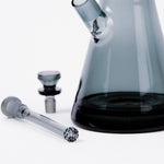 MARLEY NATURAL SMOKED GLASS WATER PIPE