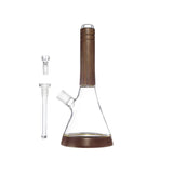 MARLEY NATURAL GLASS & WALNUT WATER PIPE