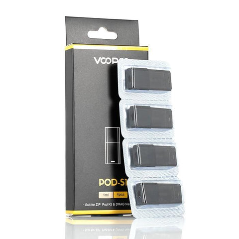 royalvapekitsilano - VooPoo Pod-S1 1ML Refillable Replacement Pod - Pack Of 4 - voopoo - accessories